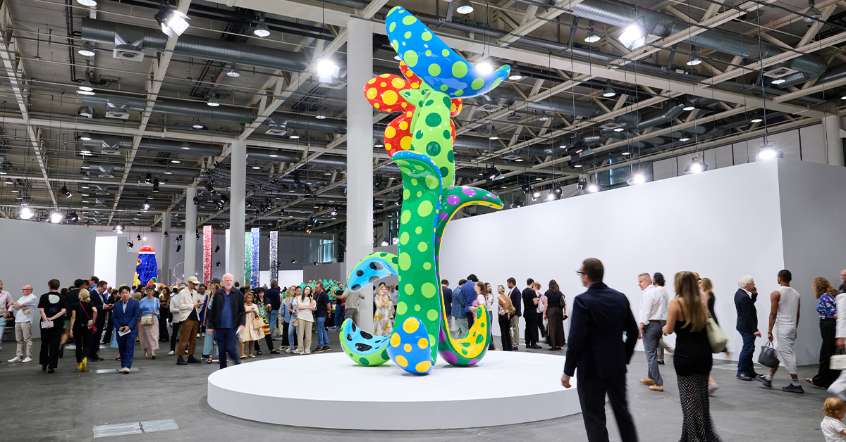 Art Basel Beleuchtung – Yayoi Kusama